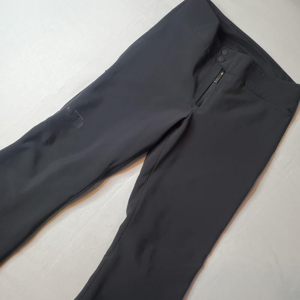 The North Face Womens Size L Snoga Windwall Snow Pants Black NF0A87X3